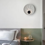 Round Moon Globe Wall Light