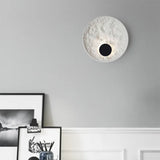 Round Moon Globe Wall Light