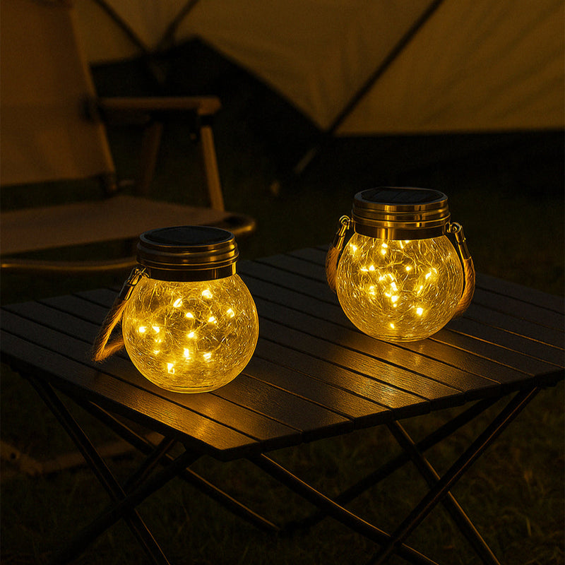 Solar Glass Light