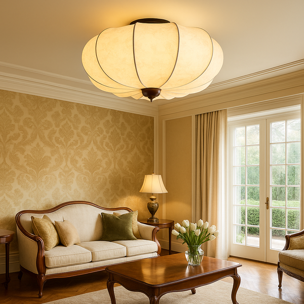 Medieval Silk Ceiling Light