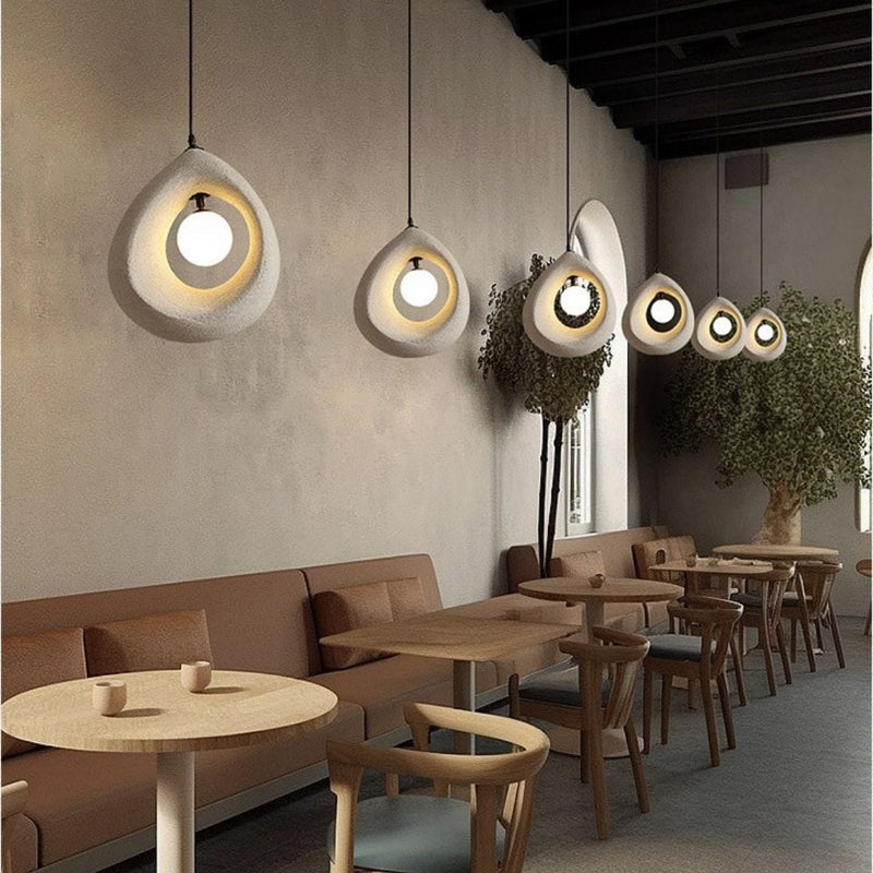 Wabi sabi circular Pendant Light