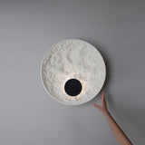 Round Moon Globe Wall Light