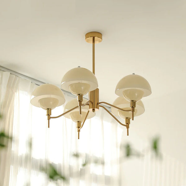 French Bubble Cream Chandelier for Living Room