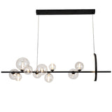 Glass blowing chandelier