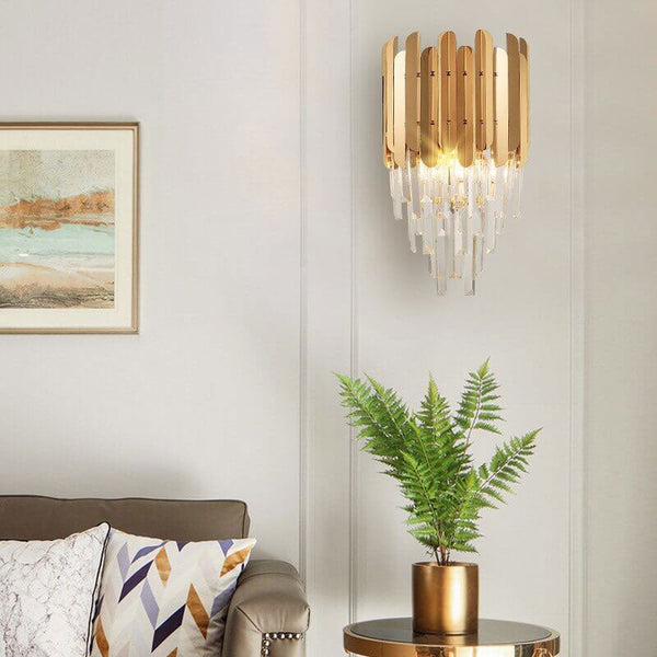 Mini Chandelier Wall Light