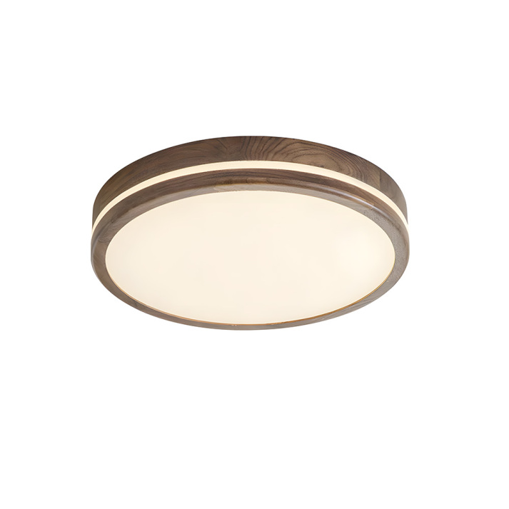 Round Wooden Ceiling Light