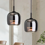 Nordic Black Glass Pendant Light