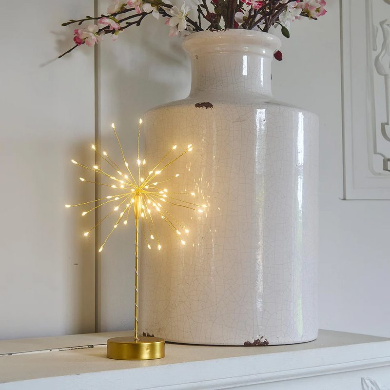 Mini Table Starburst Gold (Pack of 6)