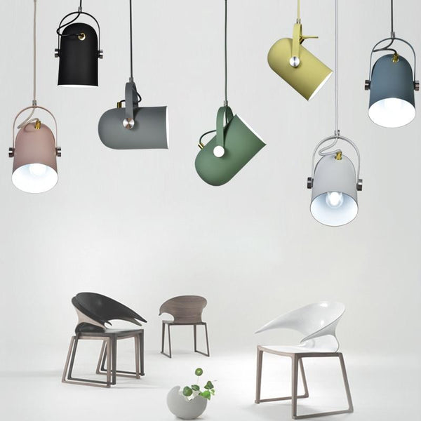 Modern Nordic angled Pendant light