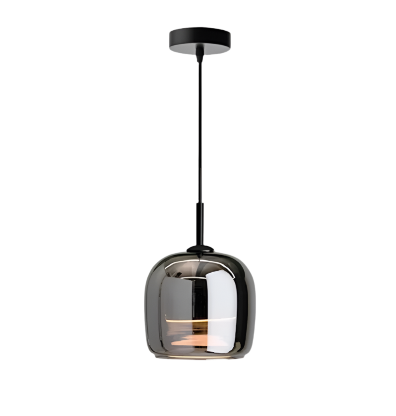 Nordic Black Glass Pendant Light