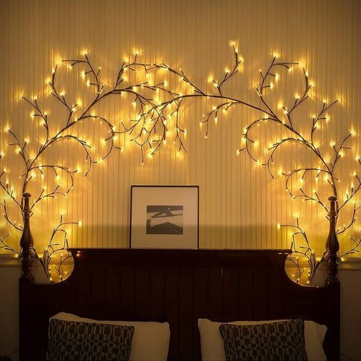 LED grapevine fairy lights