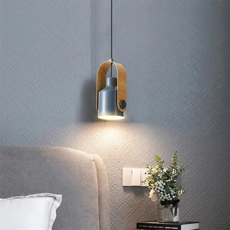 Nordic Pendant Spotlight | Wood & Metal