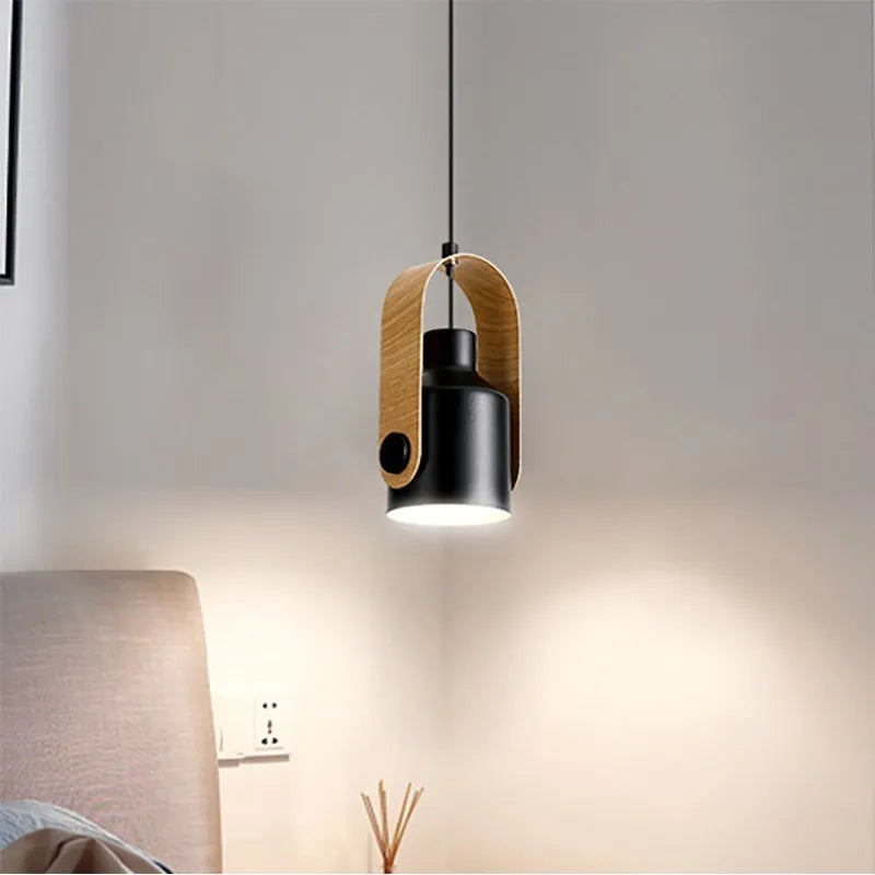 Nordic Pendant Spotlight | Wood & Metal